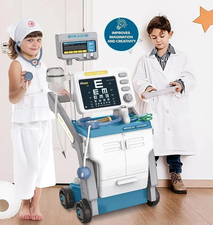 UKR - Kids Doctor Cart Playset