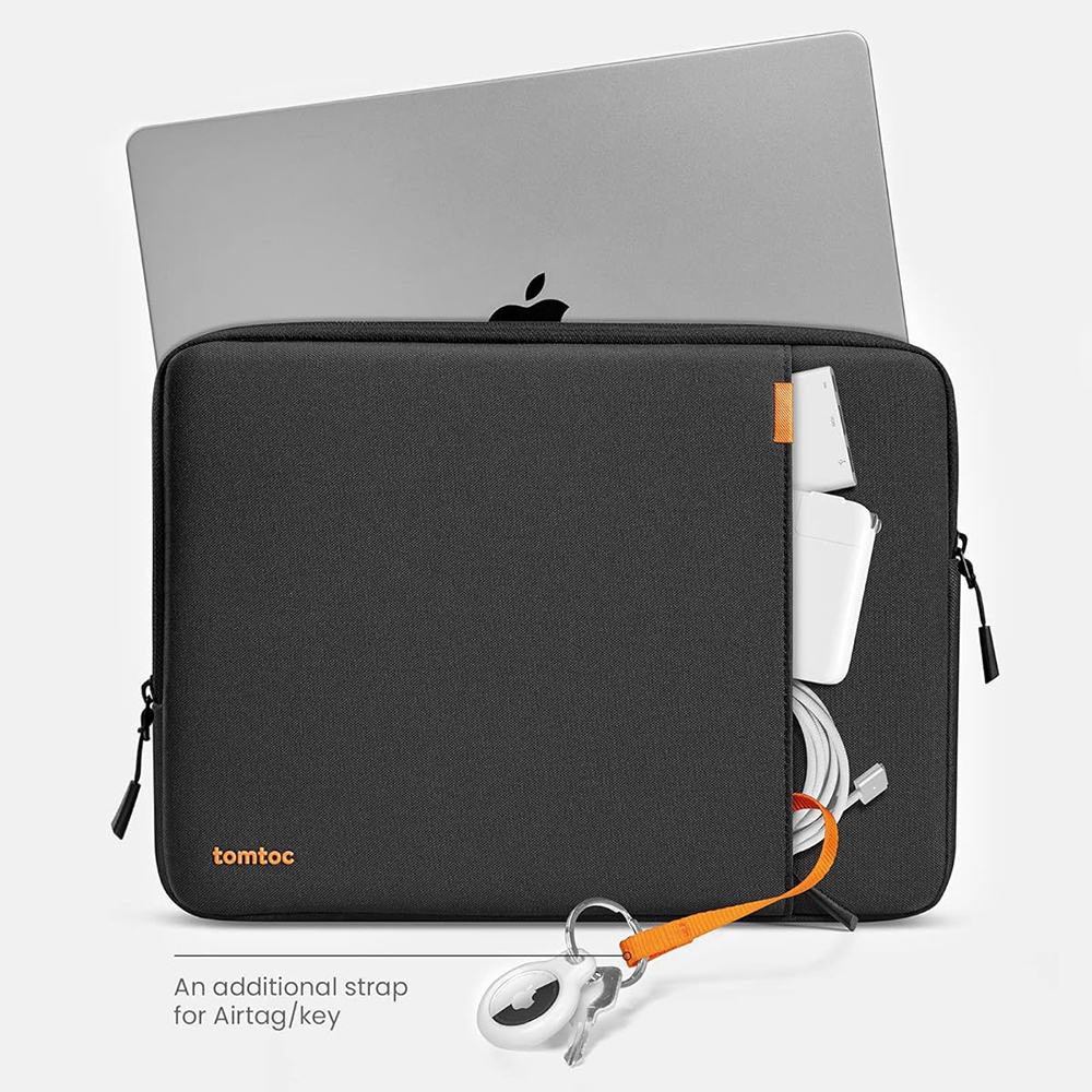 Tomtoc - Defender A13 360 Case -13 Inch Macbook Air - 13 Inch Macbook Pro - Water Repellent Shockproof Full Protection Eco Friendly Laptop Sleeve