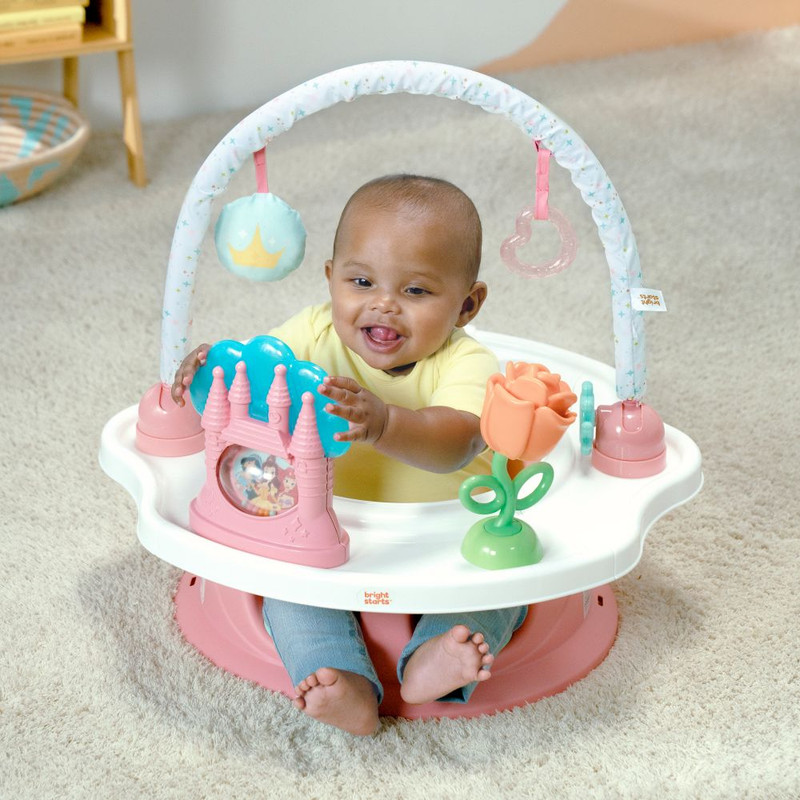 Bright Starts Disney Princess 3-in-1 Activity Booster Seat - Pink