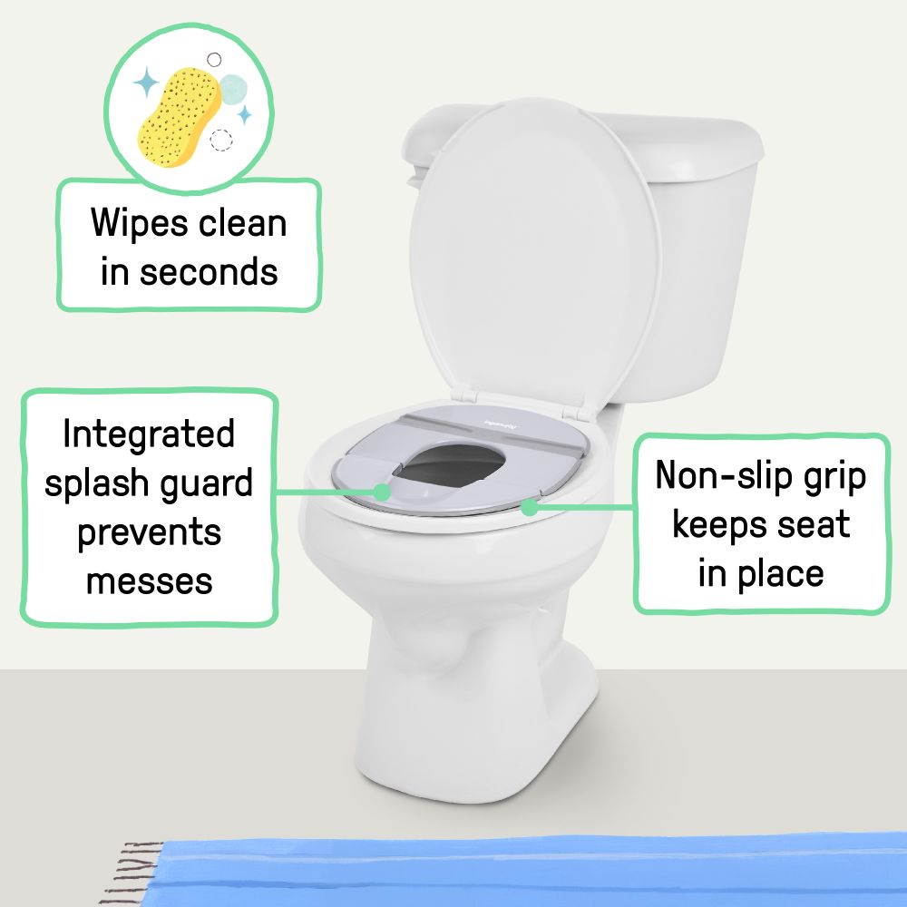 Ingenuity - Foldaway Travel Potty Seat - Grey_18-60M