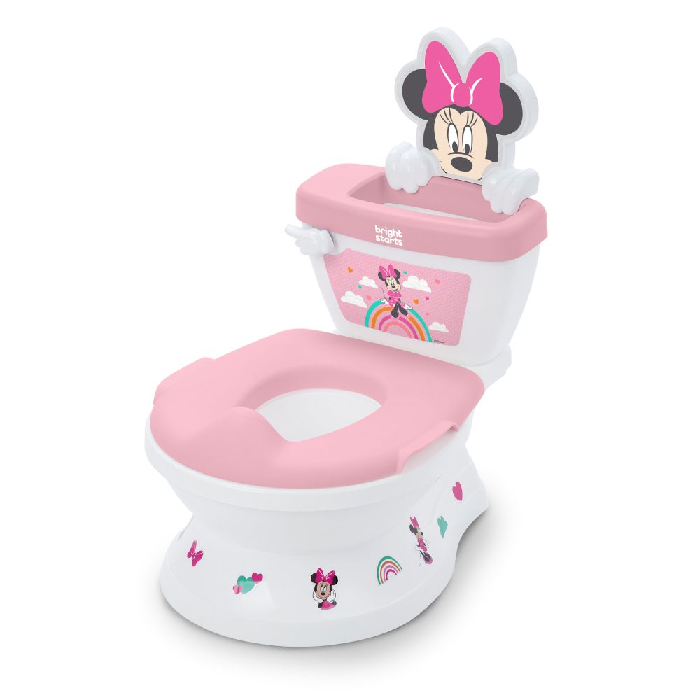 Bright Starts - Disney Minnie My Size Potty 2-in-1 System - Pink _18-48M