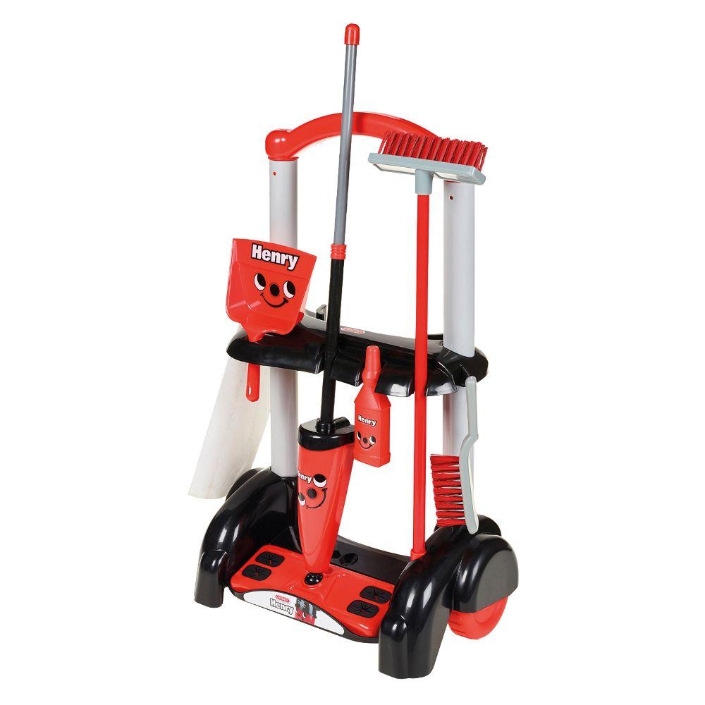 Casdon - Henry Cleaning Trolley Toy Set