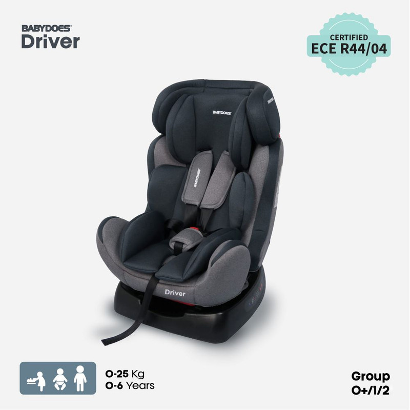 Babydoes - Driver Baby Travel Car Seat - Grey