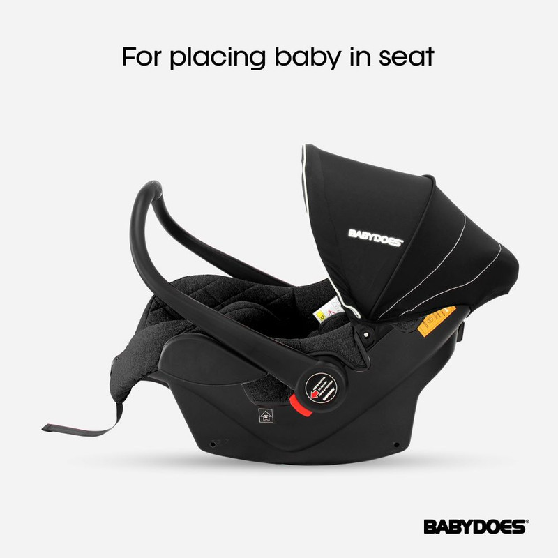 Babydoes - Carrier Baby Car Seat - Black