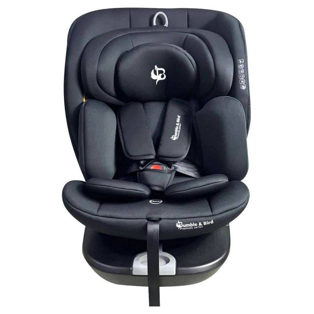 Bumble & Bird 360 Rotating Isofix All-In-One Carseat - Black