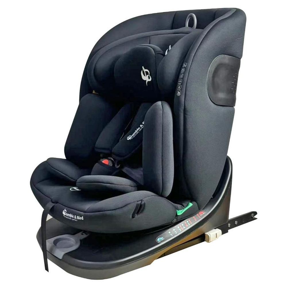 Bumble & Bird 360 Rotating Isofix All-In-One Carseat - Black