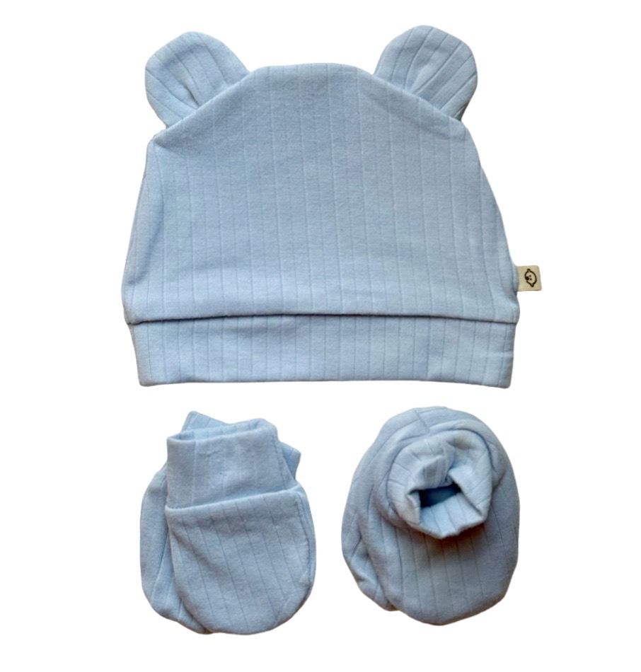 Baby Boss - Beanie Mittens - Booties Set