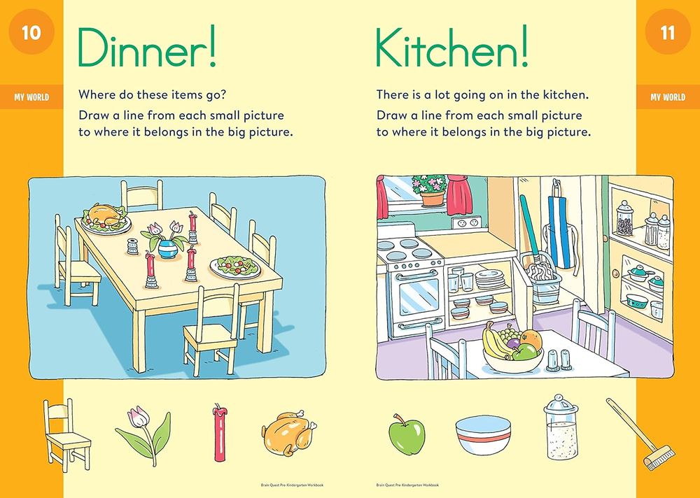 Brain Quest Workbook: Pre-Kindergarten Revised Edition