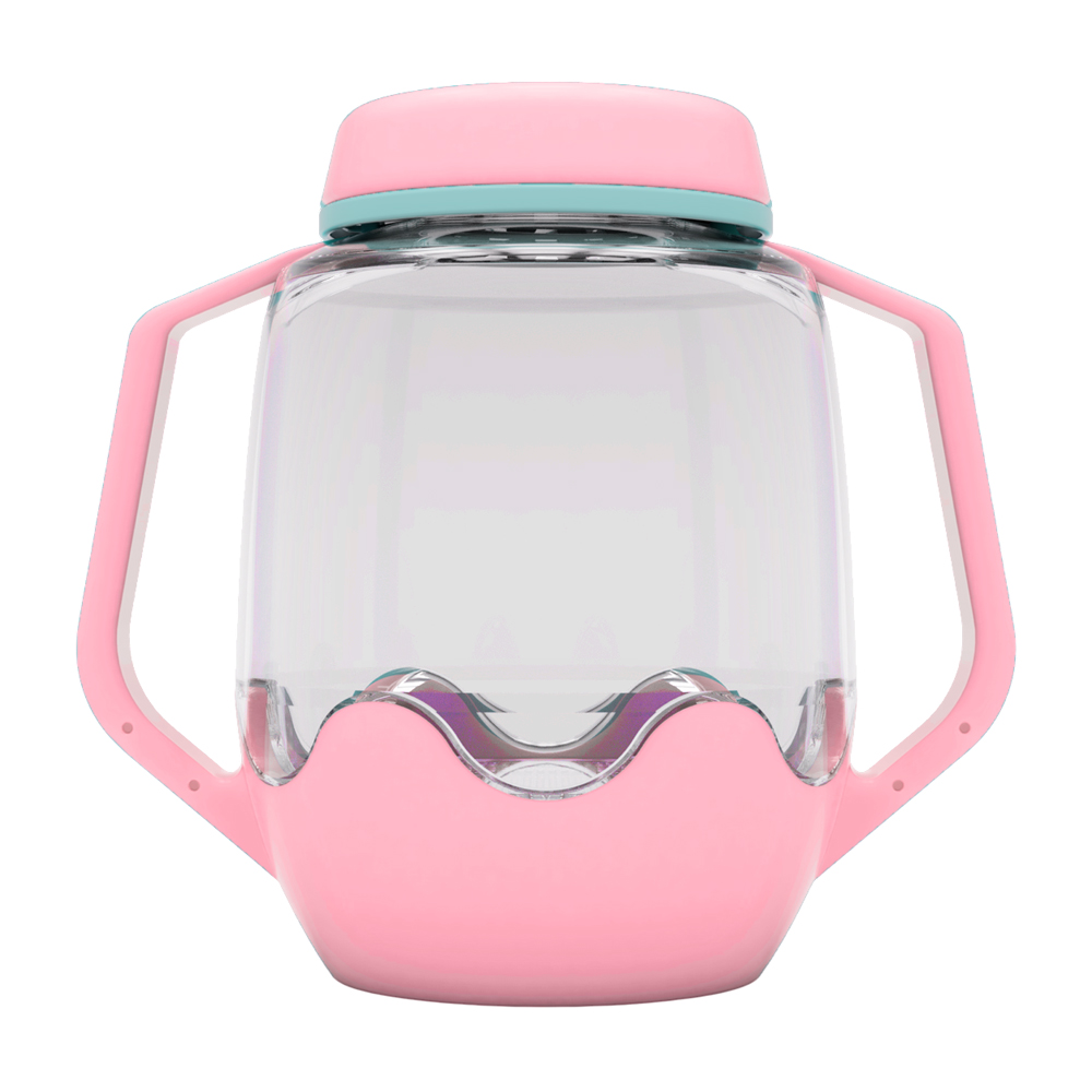 Bamboo Bark - Glo Pals Light Up Water Sensory Jar - Pink