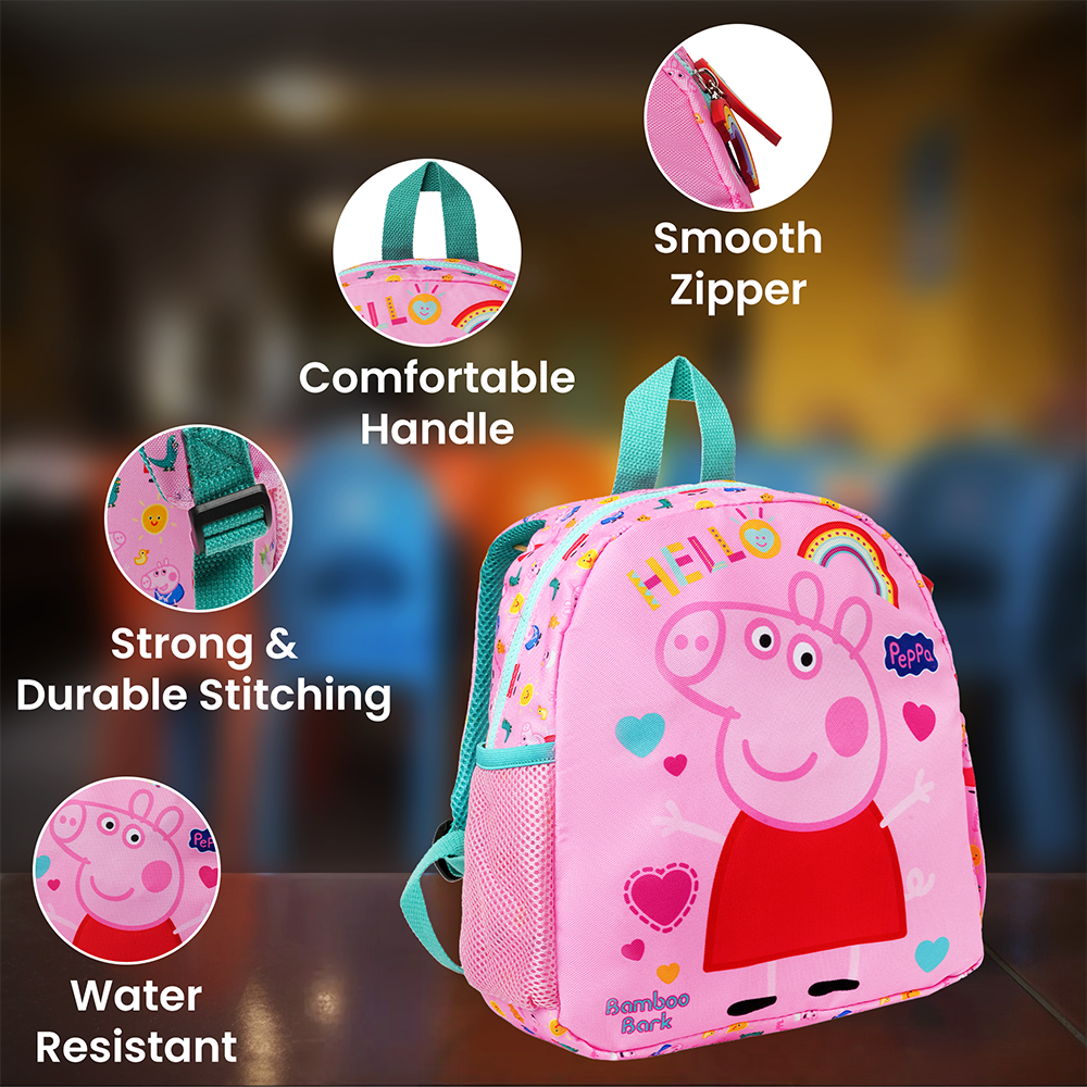 Bamboo Bark - School Backpack - Peppa Pig