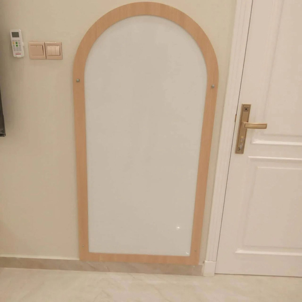 Home Decor - Arch Shaped Magnetic White Board