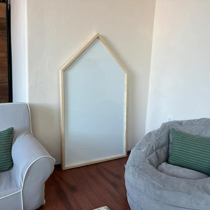Home Decor - House Shaped Magnetic White Board