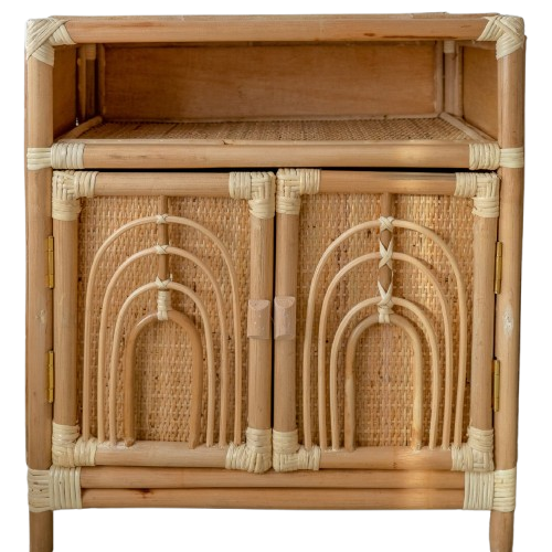 Natura Living - Rainbow Rattan Kids Cabinet