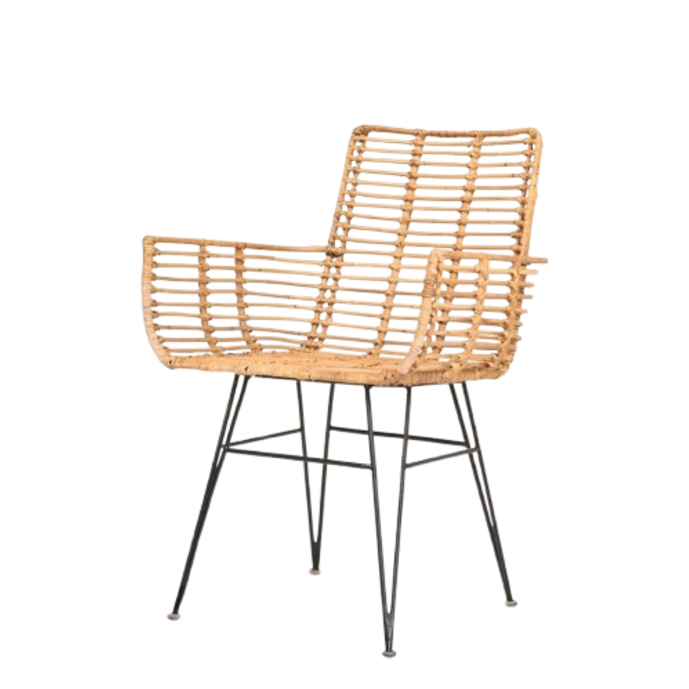 Natura Living - Sari Rattan Dining Chair - Brown