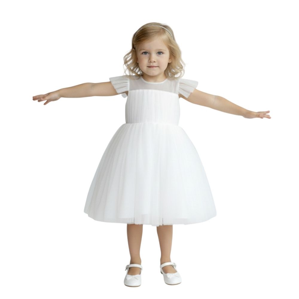 Bidani - Magic Pearl Dress - White