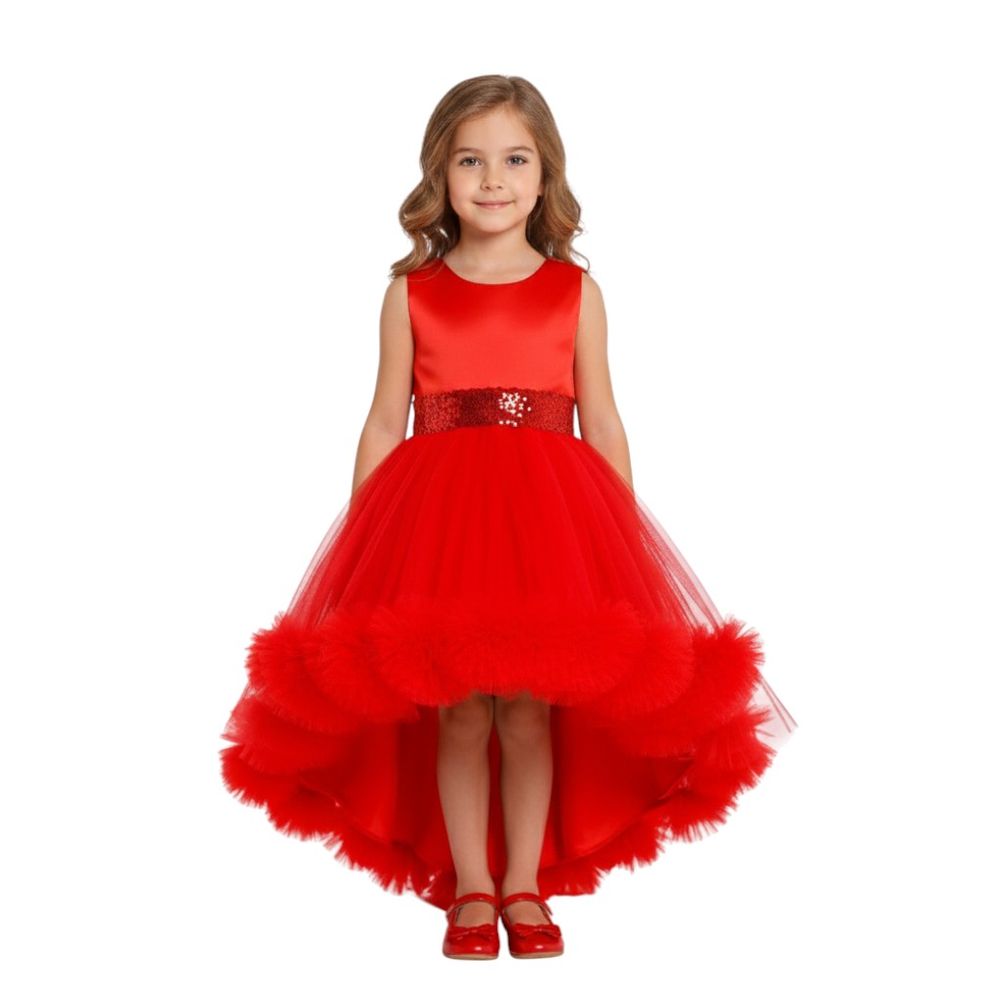 Bidani - Royal Bloom Frock - Red