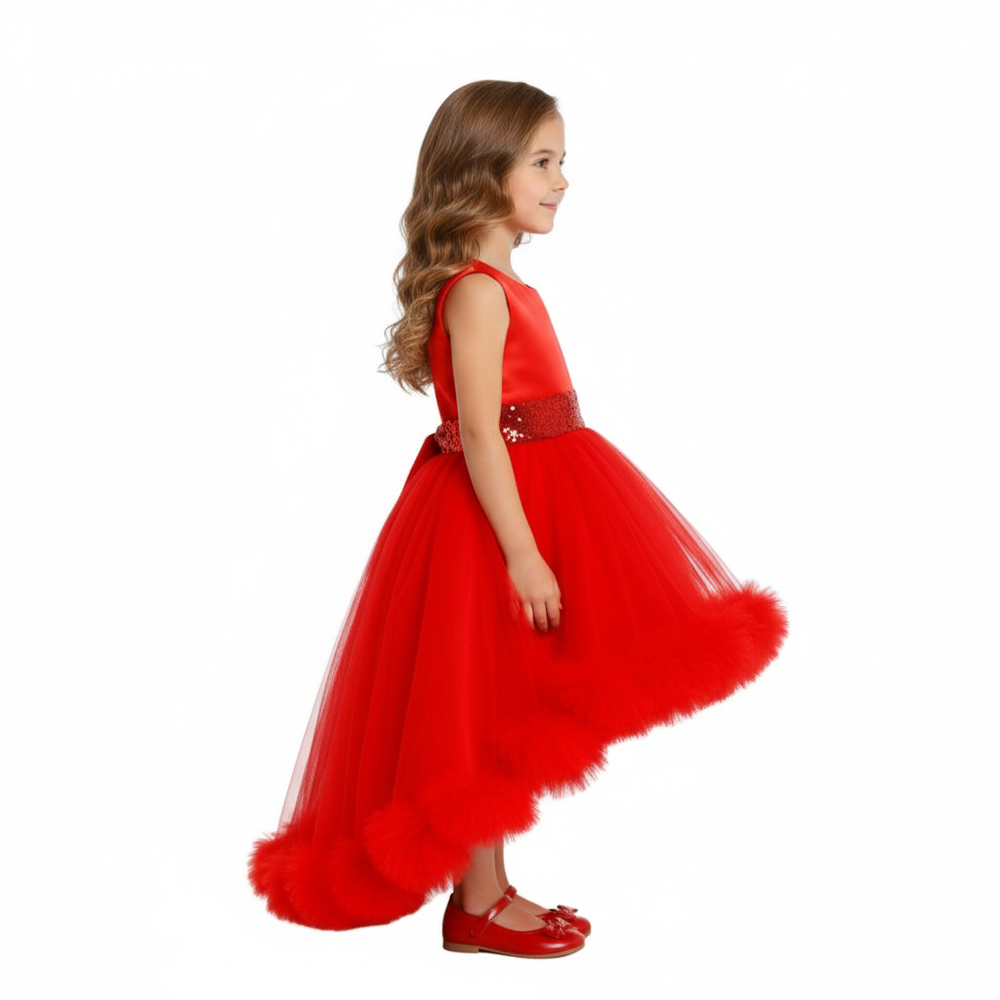 Bidani - Royal Bloom Frock - Red