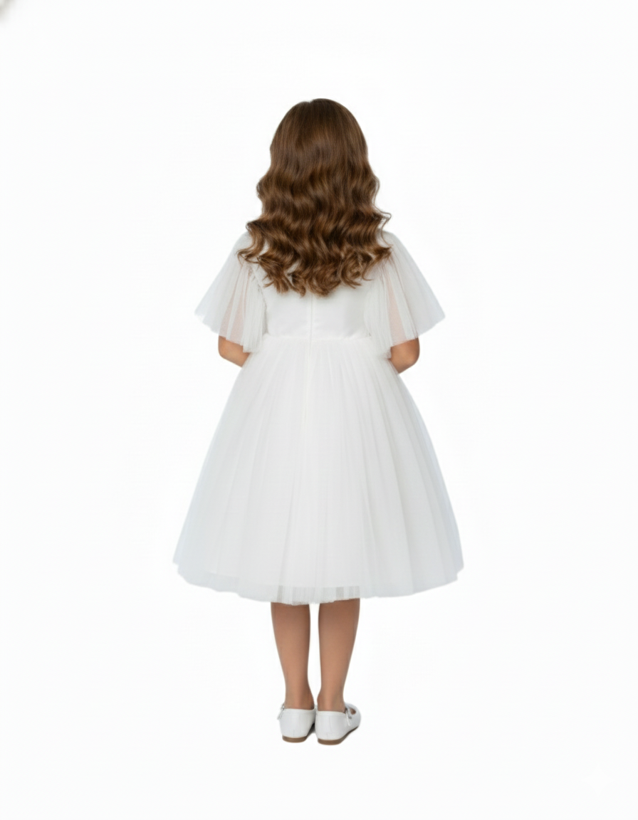 Bidani - Sparkle Party Dress - White