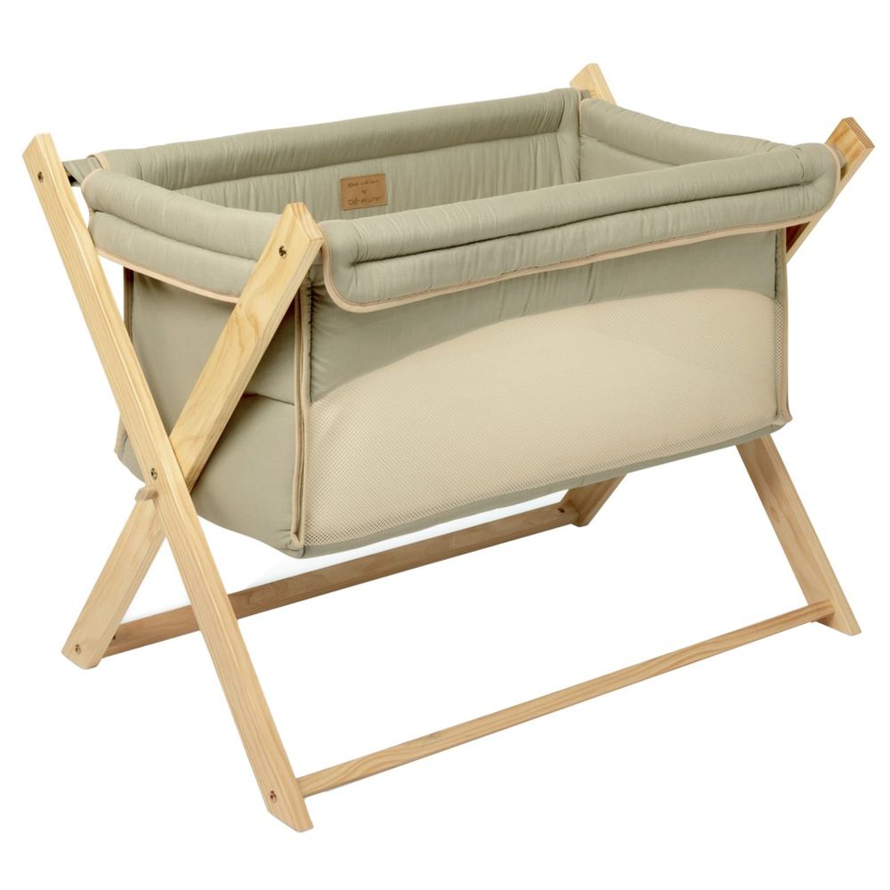 Clair De Lune - Baby Organic Folding Crib