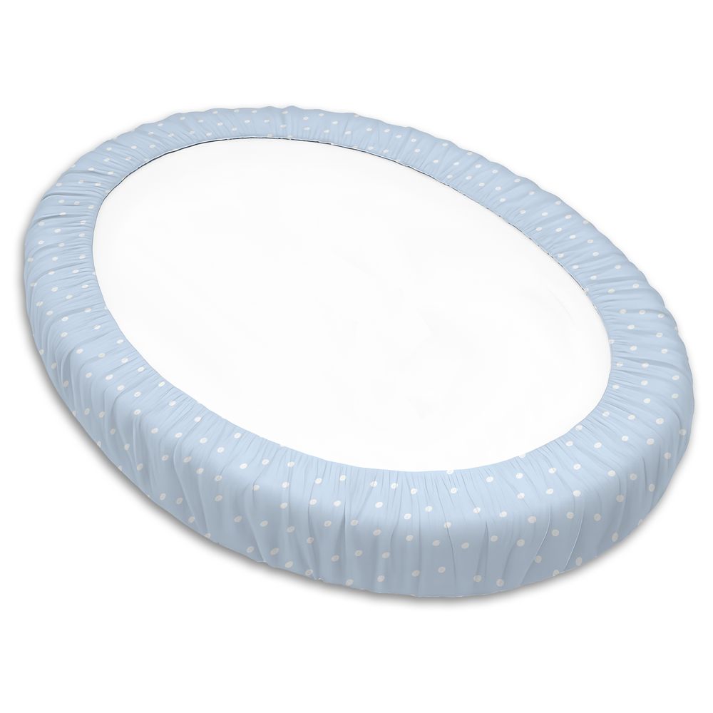 Fancy Fluff - Fitted Sheet For Stokke Sleepi Bed Mini - Dizzy Dots