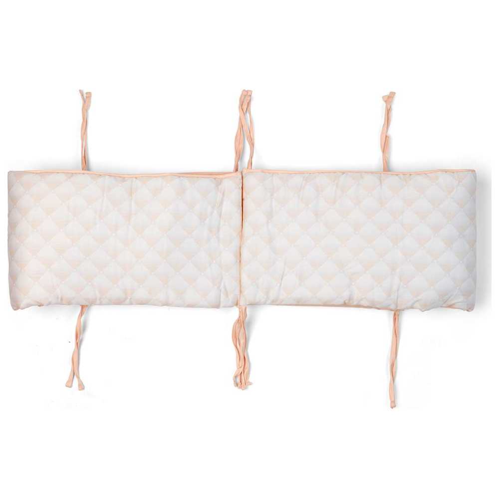 Fancy Fluff - Organic Baby Cot Bedding Set - 7 Pcs