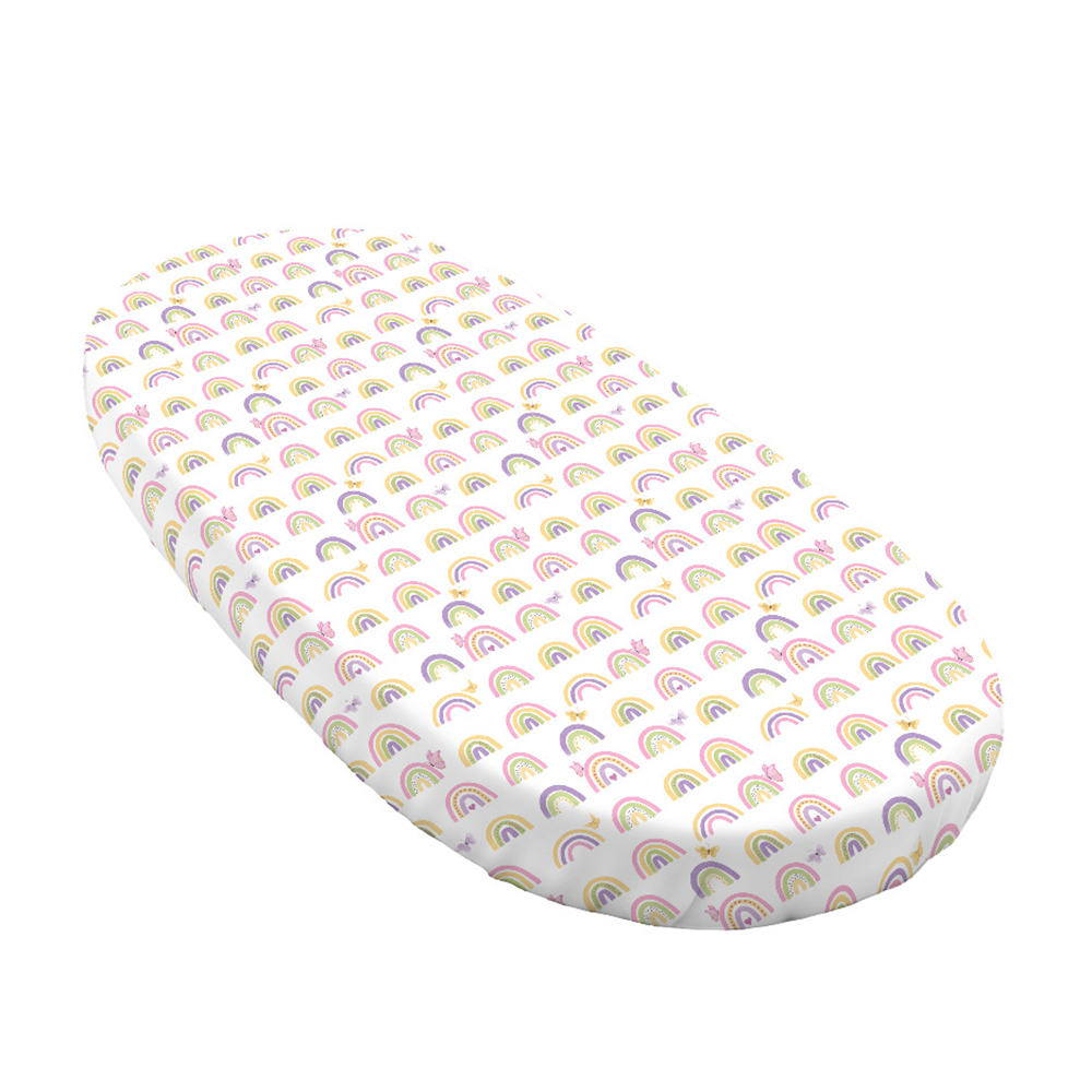 Fancy Fluff - Fitted Sheet For Stokke Sleepi Bed V3 - Rainbow Dreams