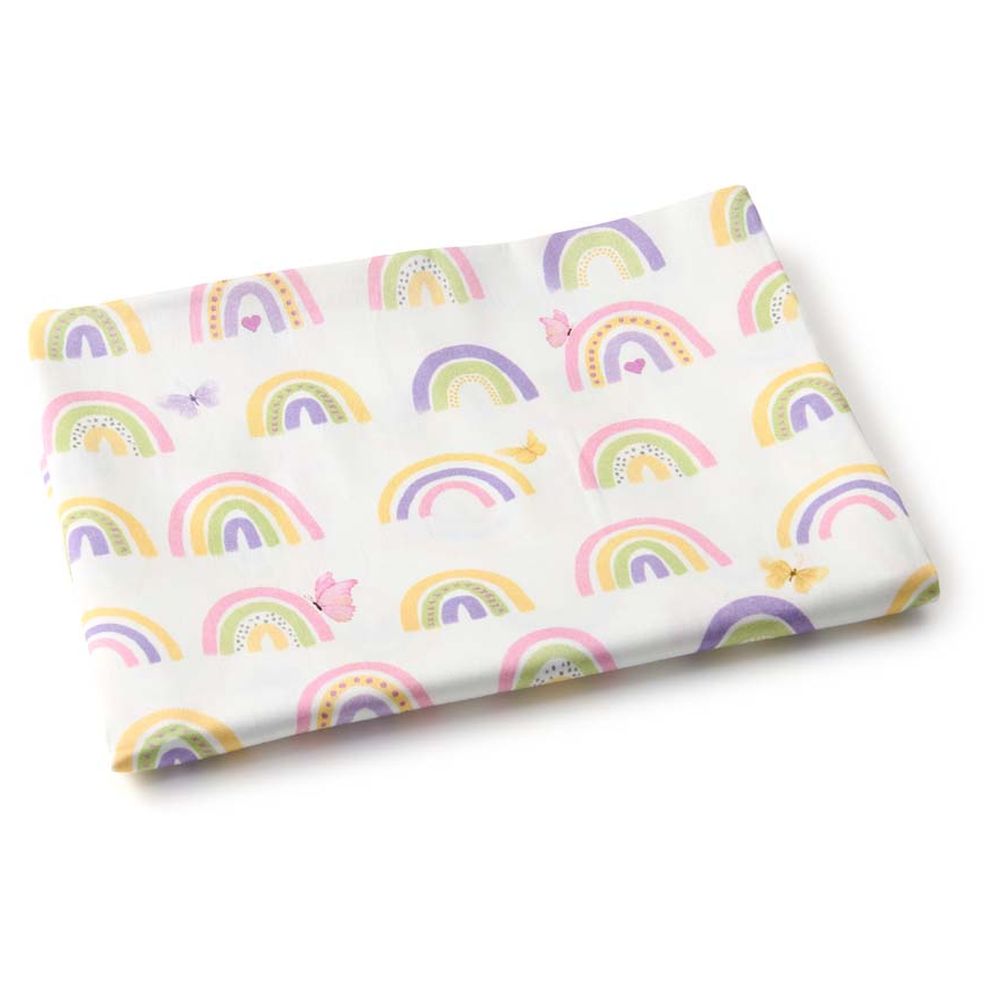 Fancy Fluff - Fitted Sheet For Stokke Sleepi Bed V3 - Rainbow Dreams