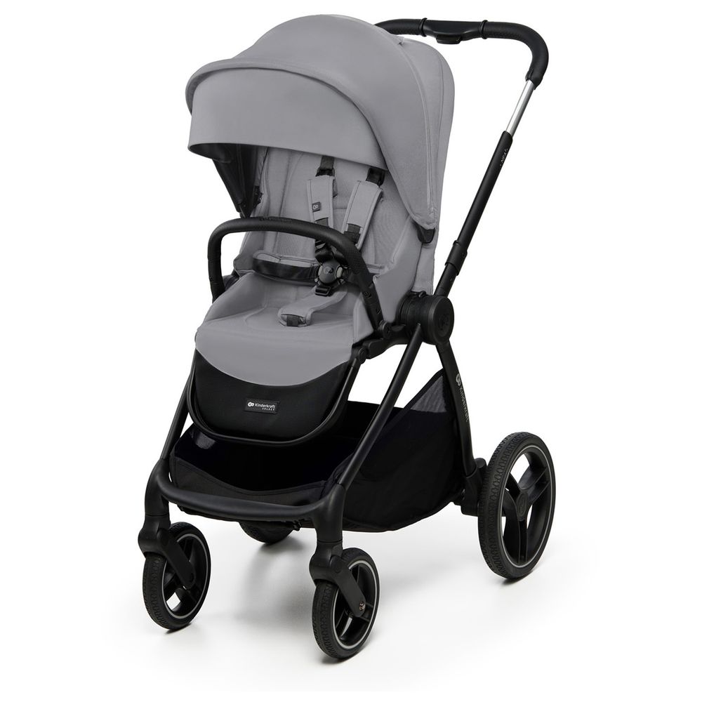 Kinderkraft - Nea 2 In 1 Baby Stroller And Carrycot - Platinum Grey