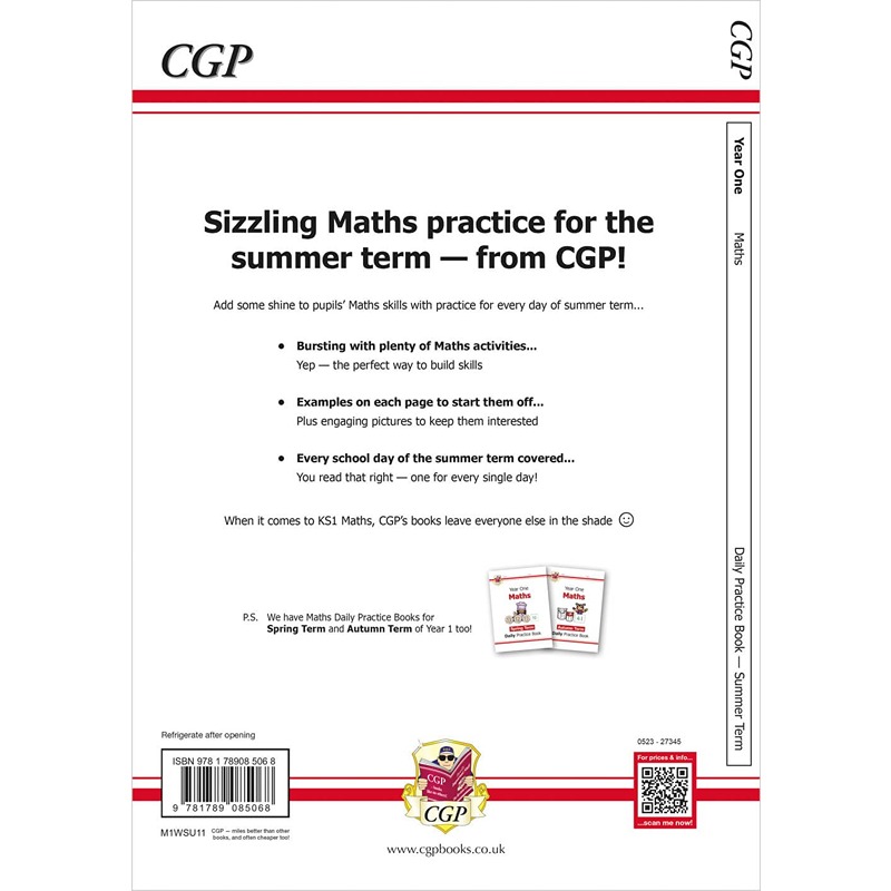 KS1 Maths Daily Practice Book: Year 1 Summer Term