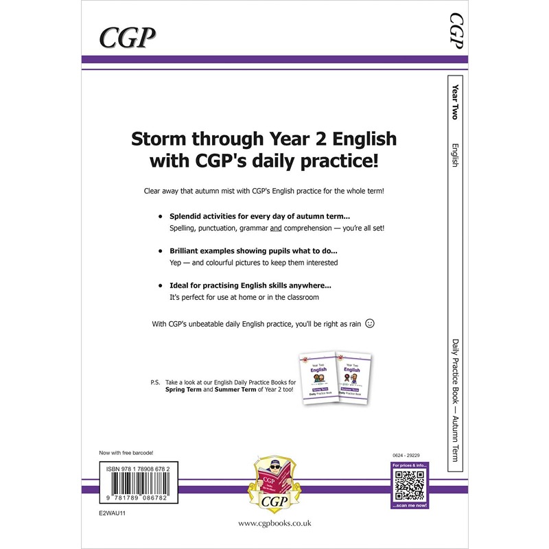 KS1 English Daily Practice Book: Year 2 Autumn Term