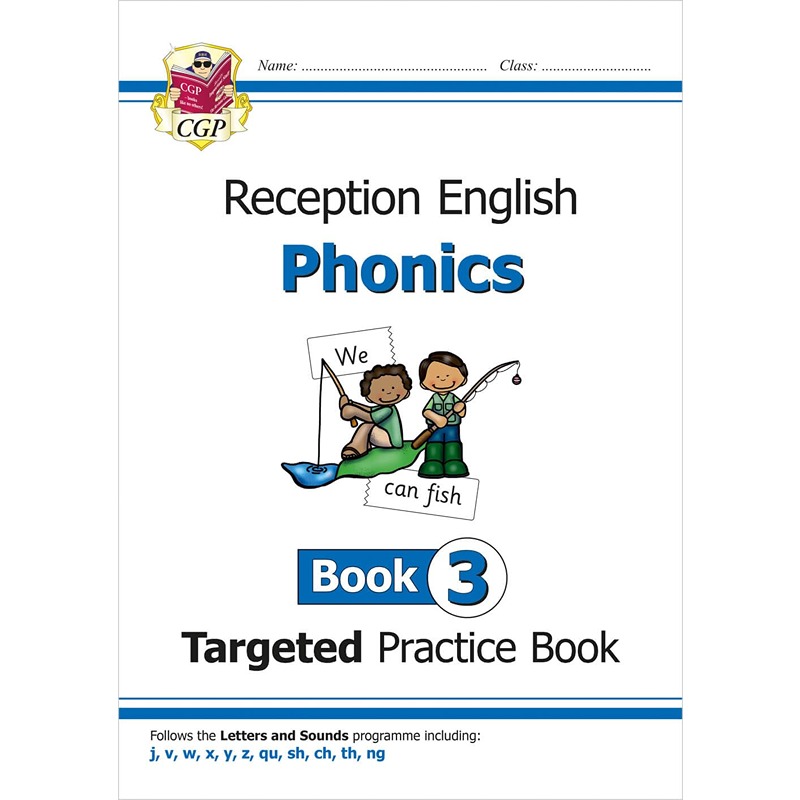 Reception English Phonics: English Targeted Practice Book 3