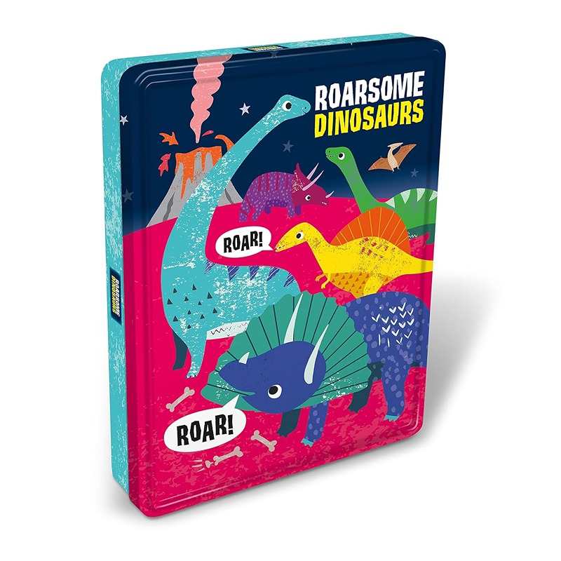Roarsome Dinosaurs Tin Of Books