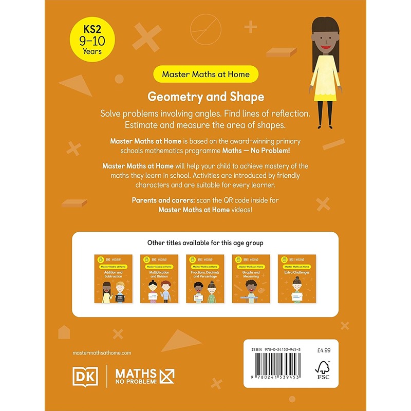 Master Maths At Home - Geometry And Shape KS2