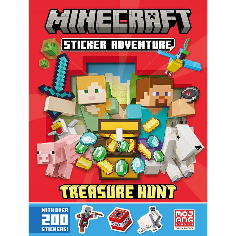 Minecraft Sticker Adventure Book