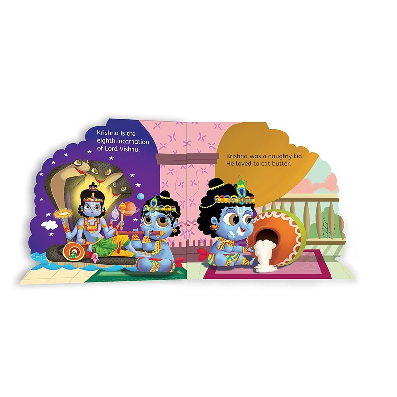 My First Shaped Board Book: Krishna