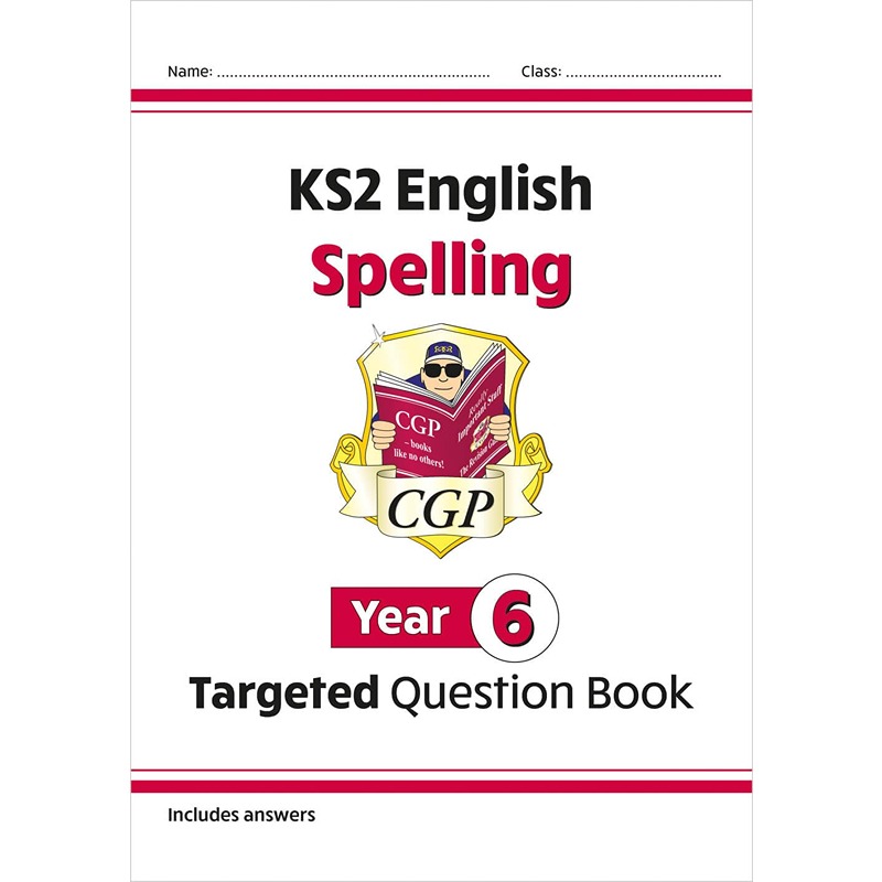 KS2 English Year 6 Spelling Targeted Question Book With Answers