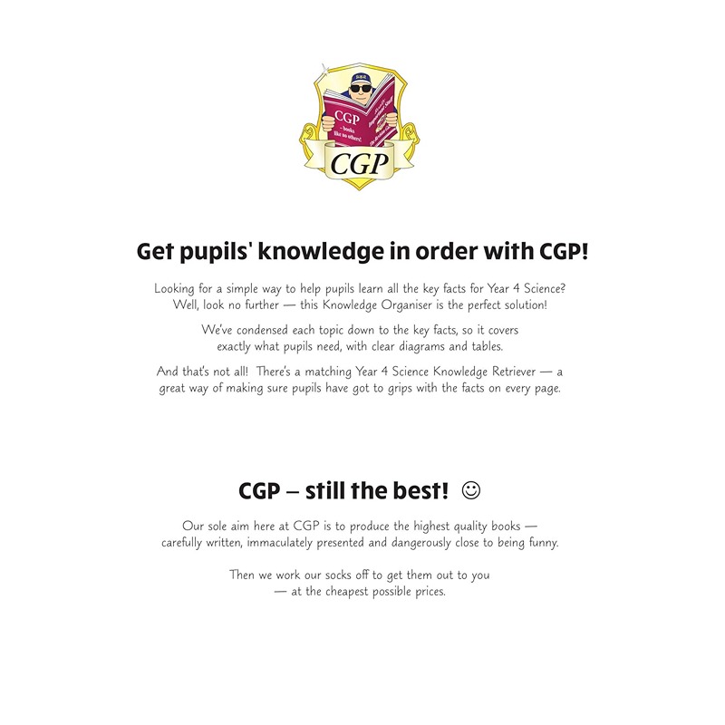 KS2 Science Year 4 Knowledge Organiser