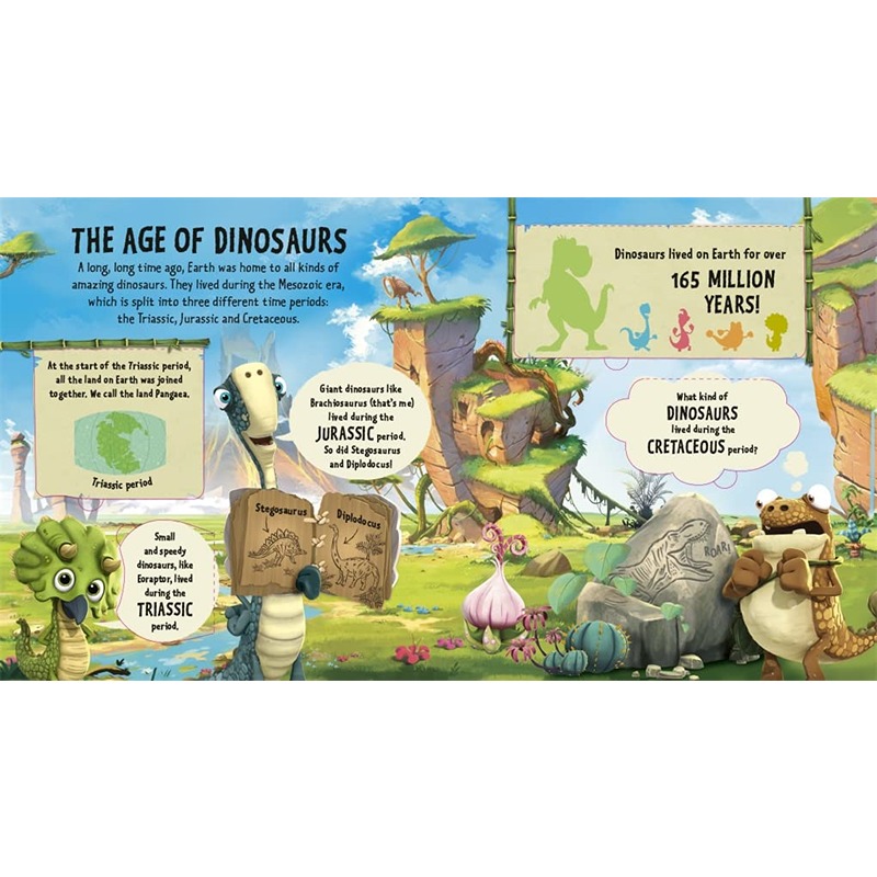 Gigantosaurus - Dinopedia: Lift The Flaps To Discover The World Of Dinosaurs!