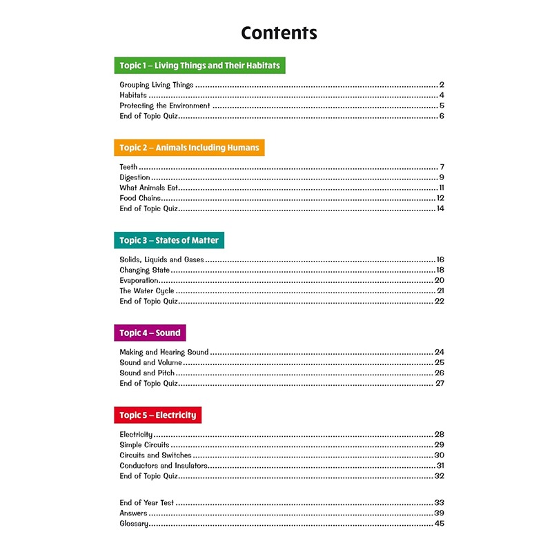 KS2 Science Year 4 Targeted Question Book