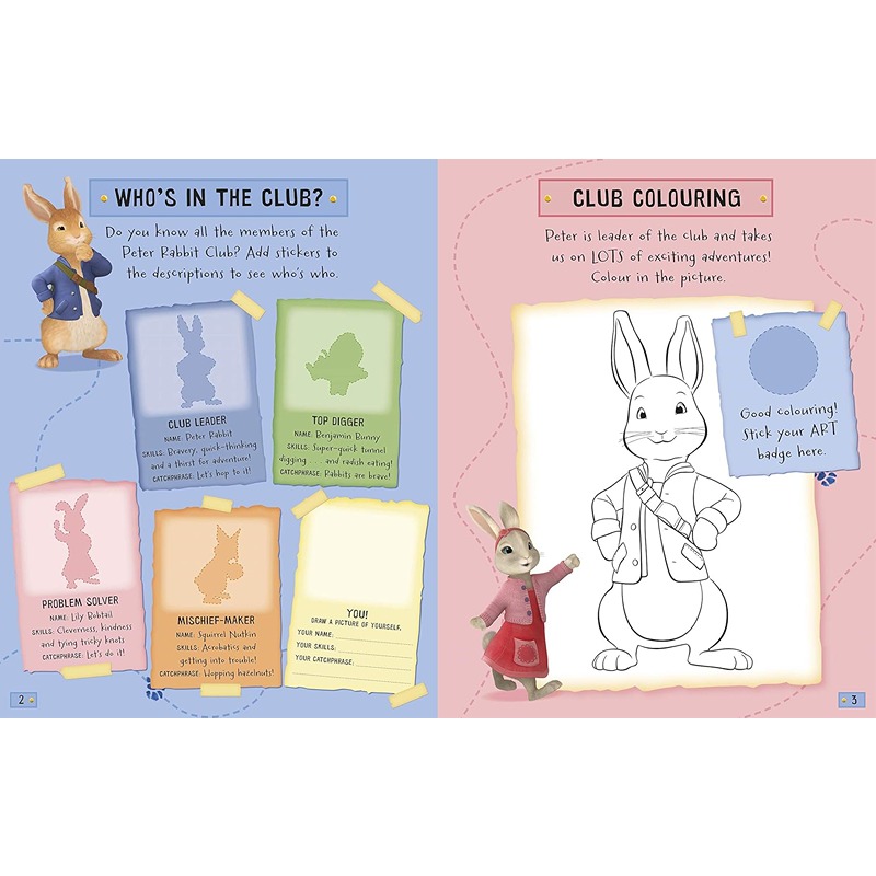 Peter Rabbit Animation: Secret Treehouse Sticker Activity Book