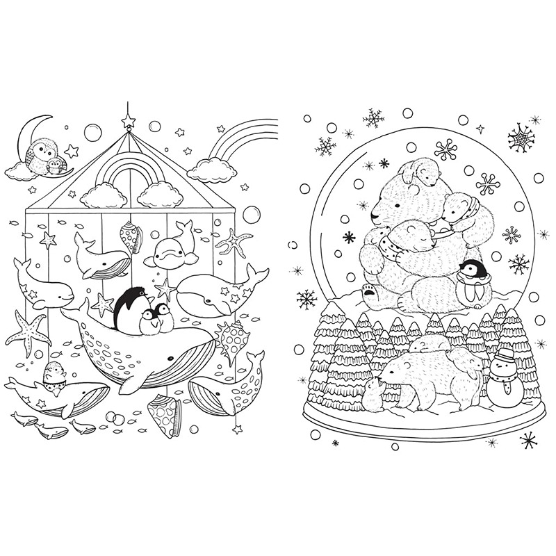 A Million Baby Animals: Little Creatures To Colour