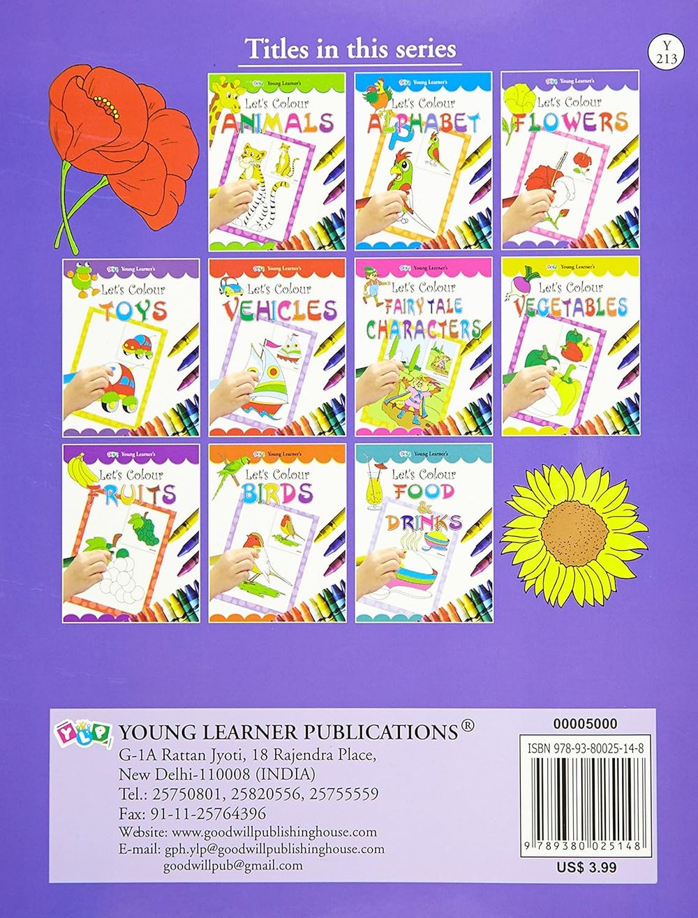 Let's Colour Flowers