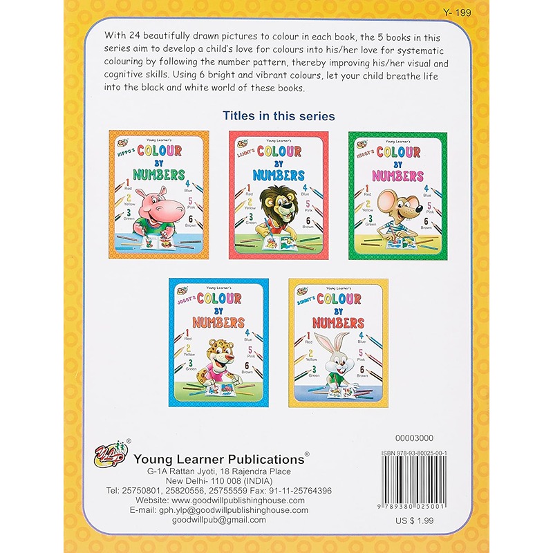 Bunny's Colour By Numbers