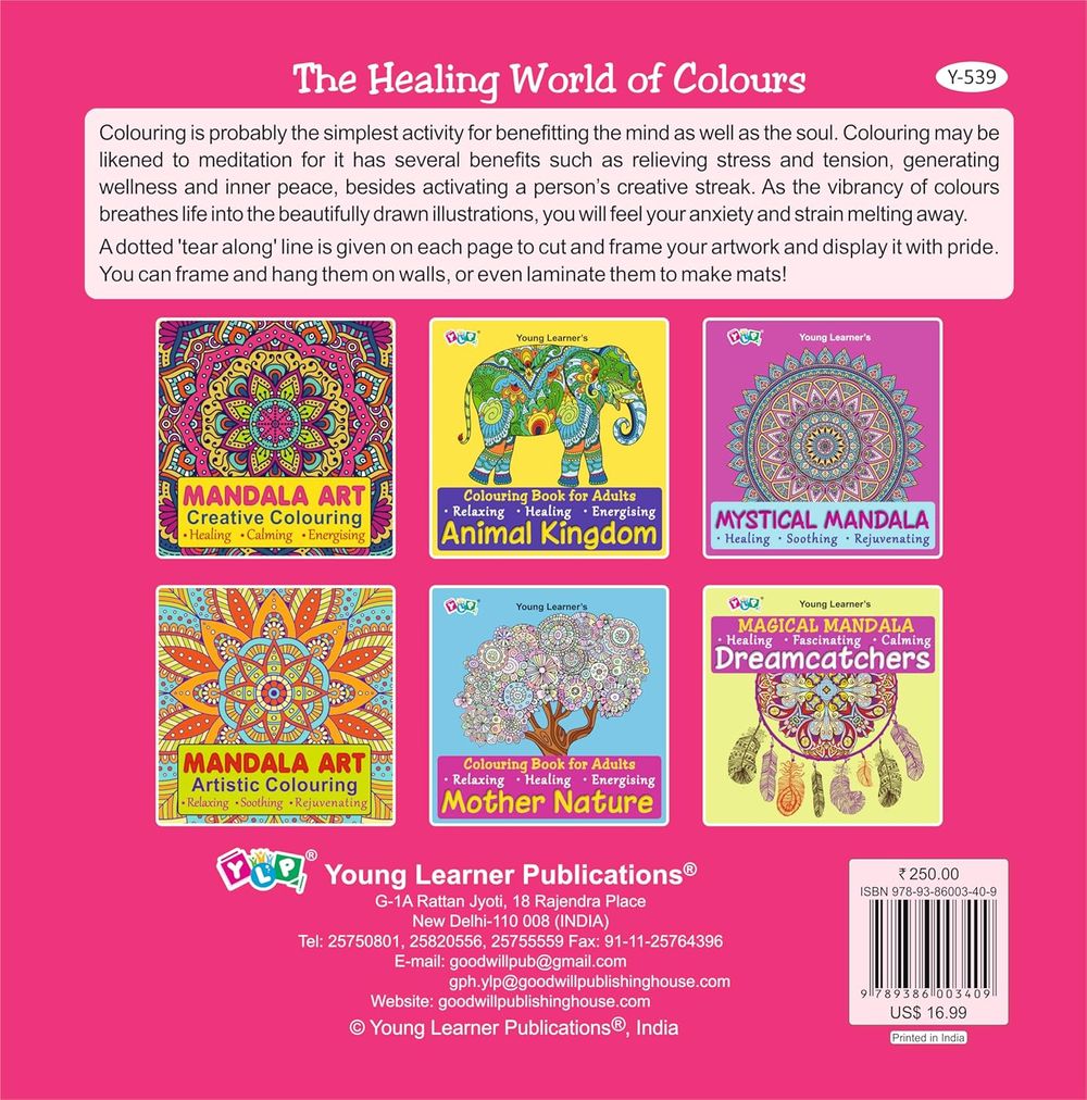 Mandala Art Creative Colouring