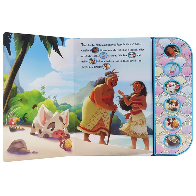 Moana Pua Saves The Day Sound Book