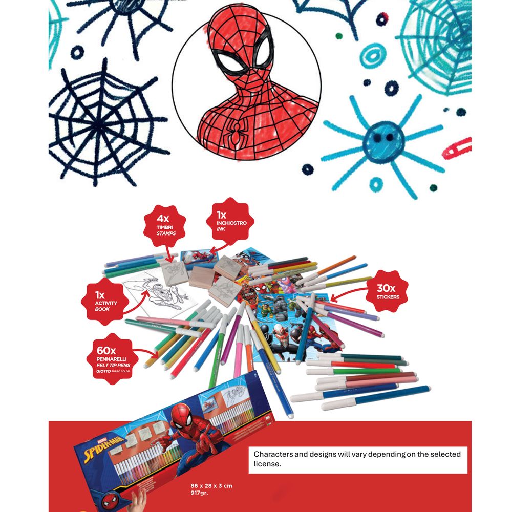 Multiprint - Kuromi Felt-Tip Pen 60-Piece Set