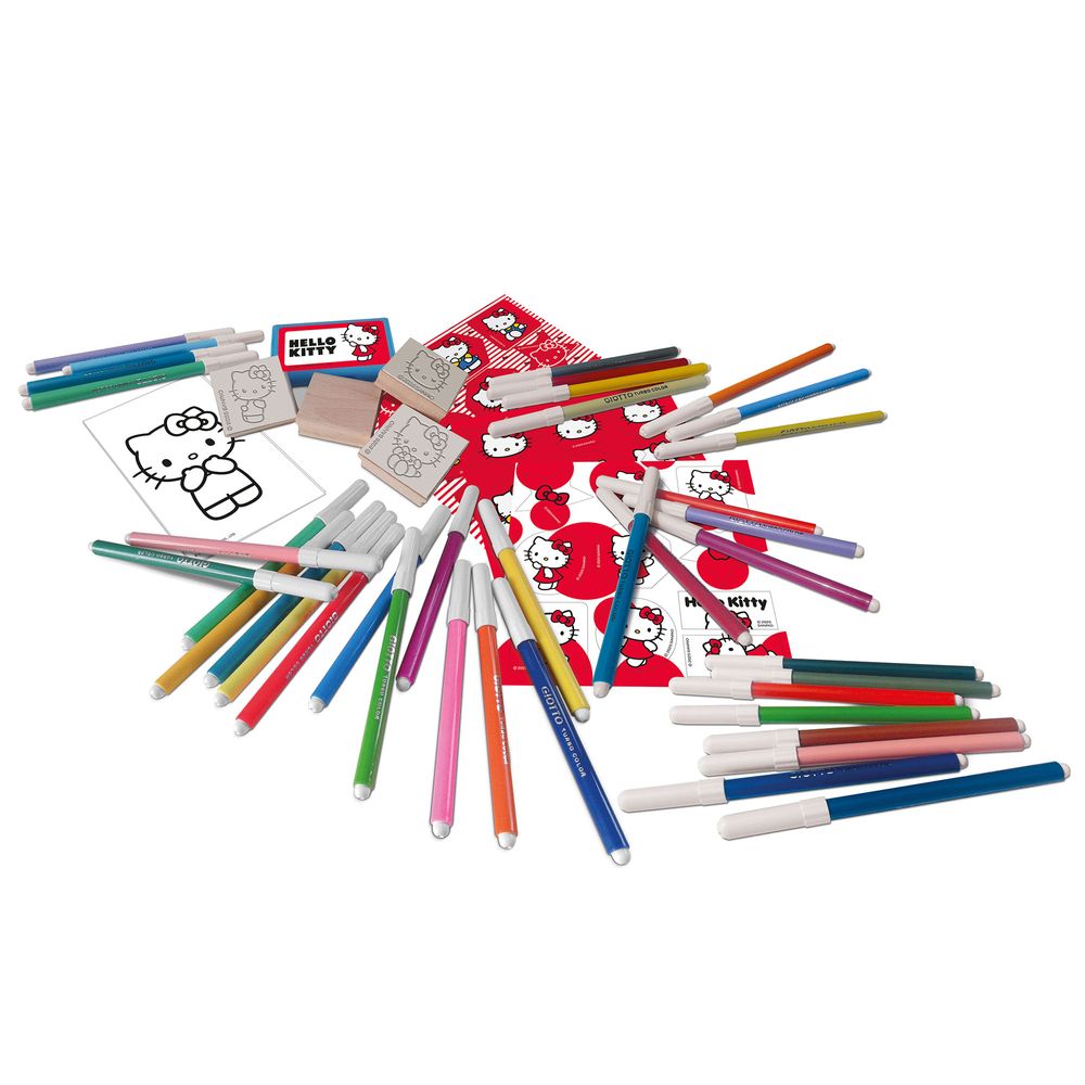 Multiprint - Hello Kitty Felt-Tip Pen 60pc Set