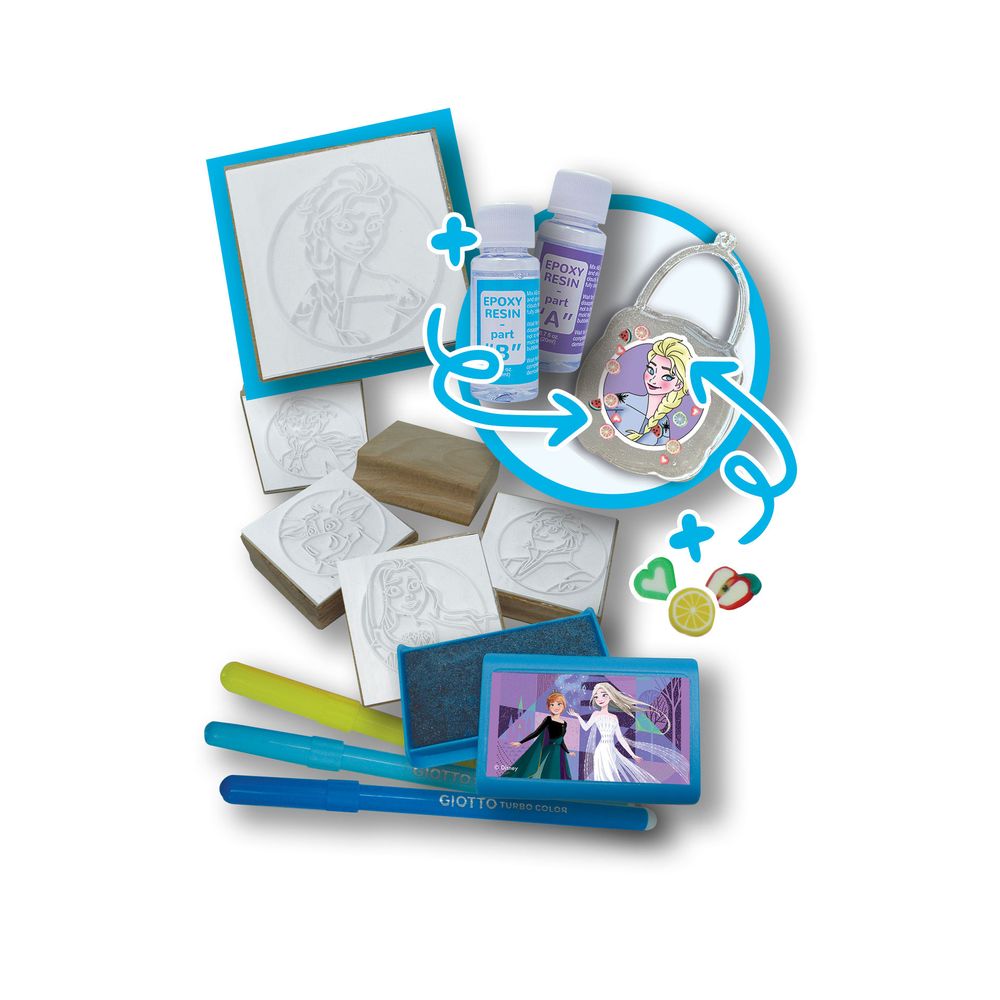 Multiprint - Frozen Crystal Art Set