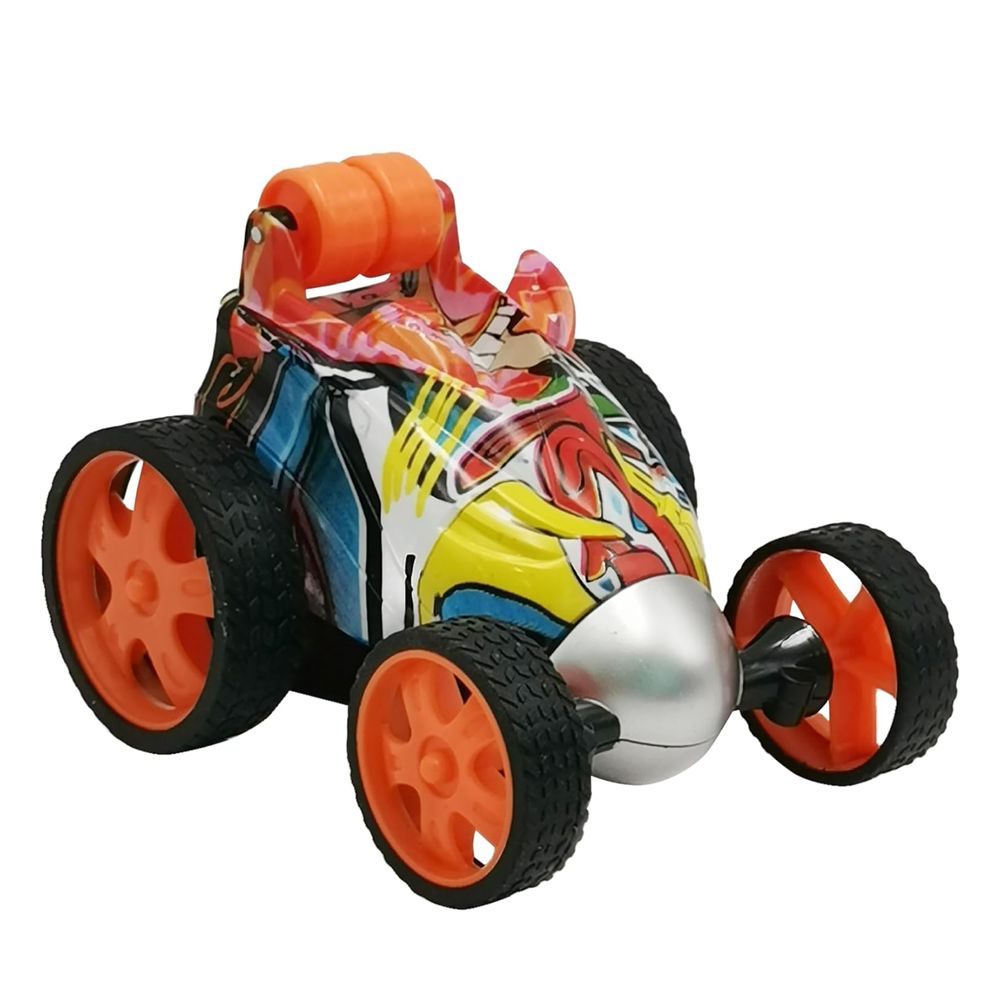 HST - Graffiti Tumbling Stunt Remote Control Car - Color May Vary - 1 Pc