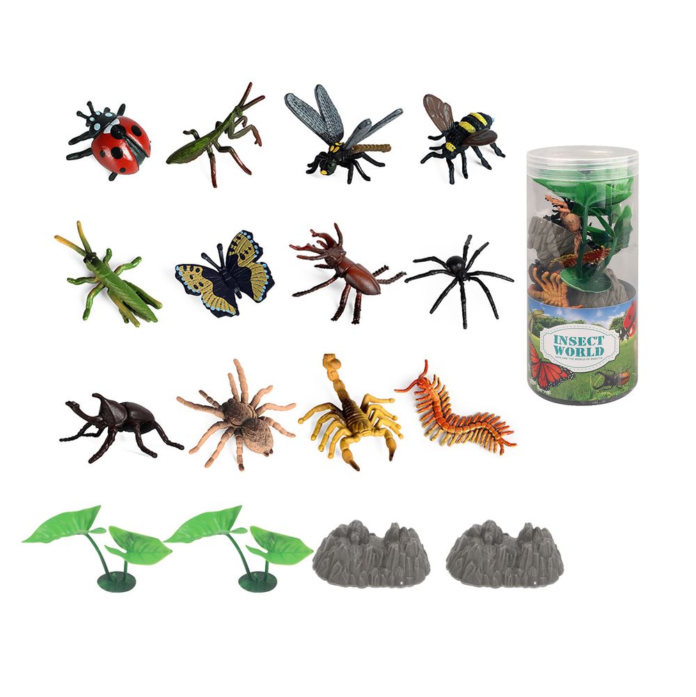 Galaxy Toys - Insect Toy Set - 16 Pcs